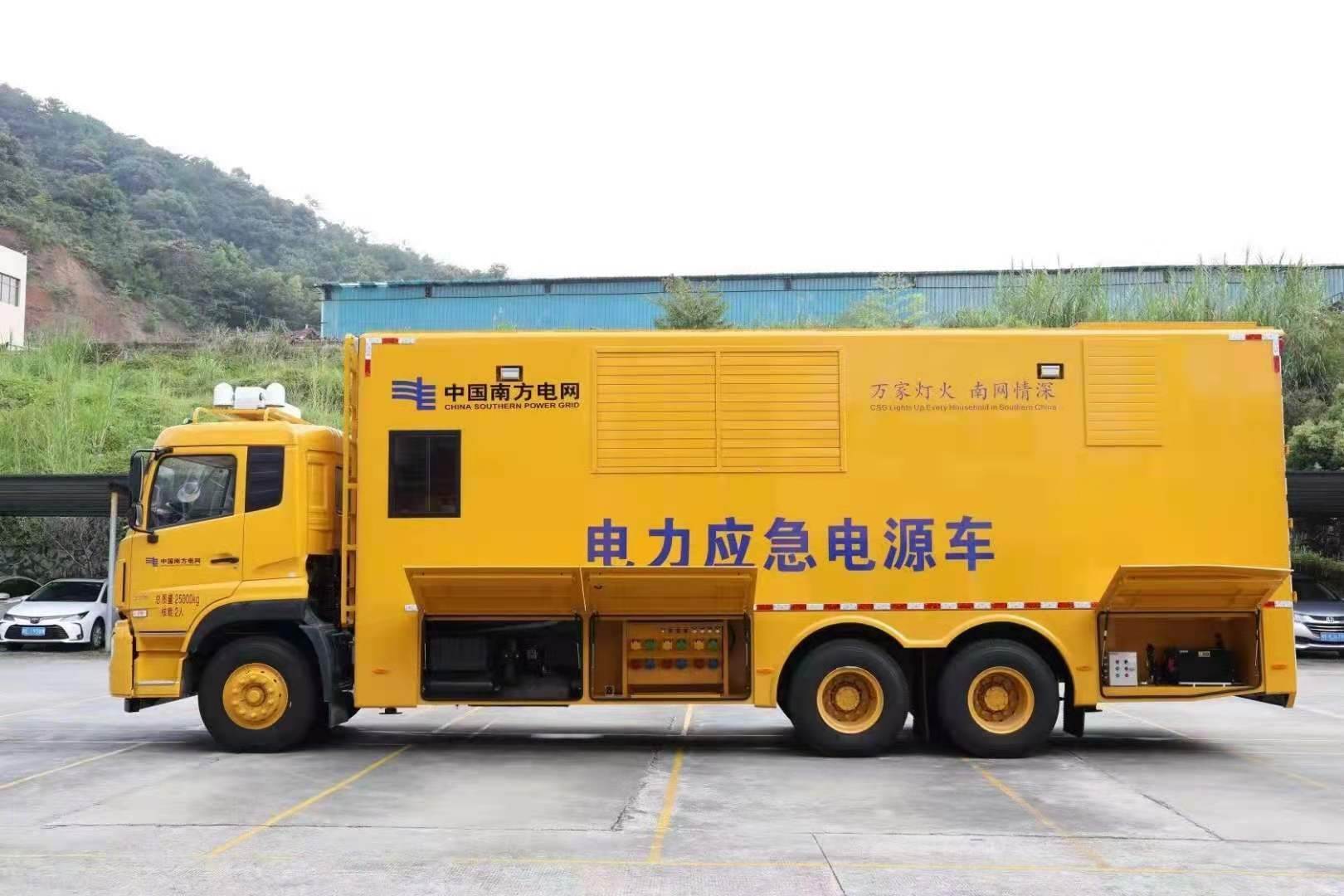上林安康大型柴油发电机发电车UPS电源出租租赁